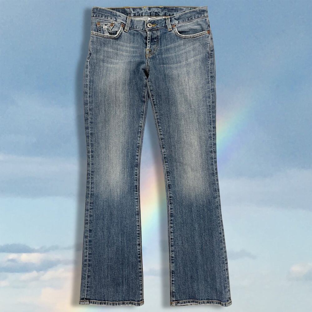 VTG Lucky Brand USA Sweet Dream Jean Women’s Blue Medium Wash Bootcut Y2K S 6/28
